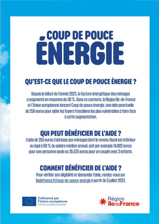 coup de pouce énergie