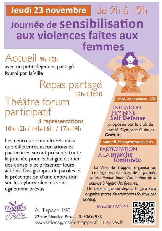 journée de sensibilisation aux violences faites aux femmes