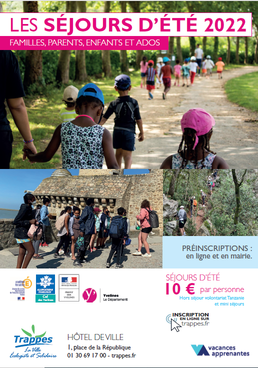 Couverture séjours été 2022