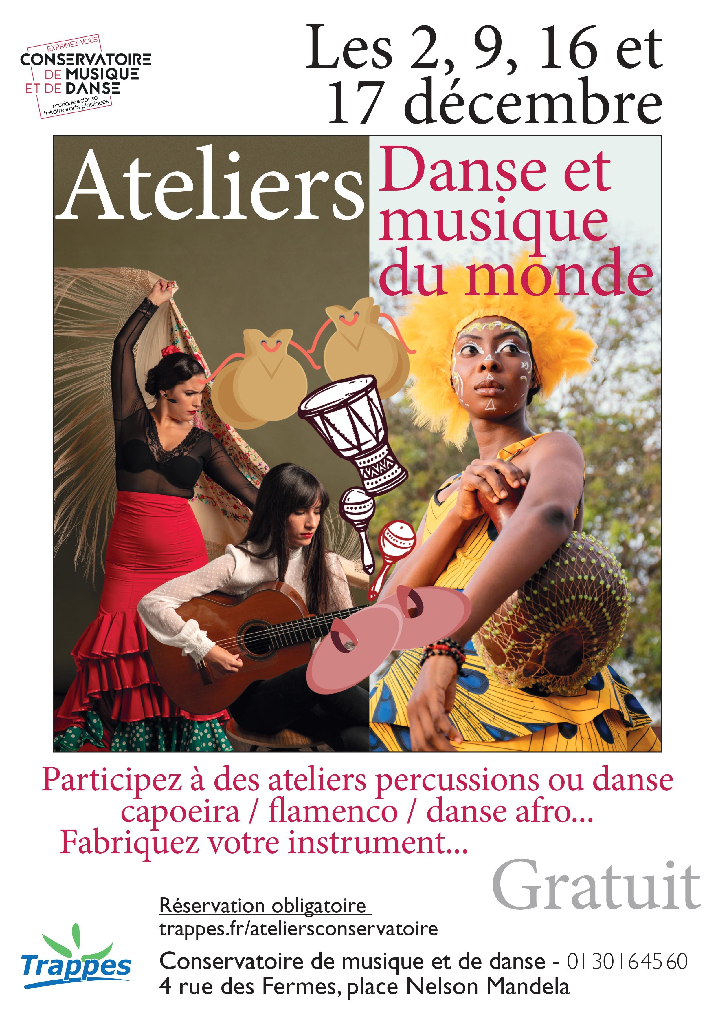 ateliers danse et musique 2023