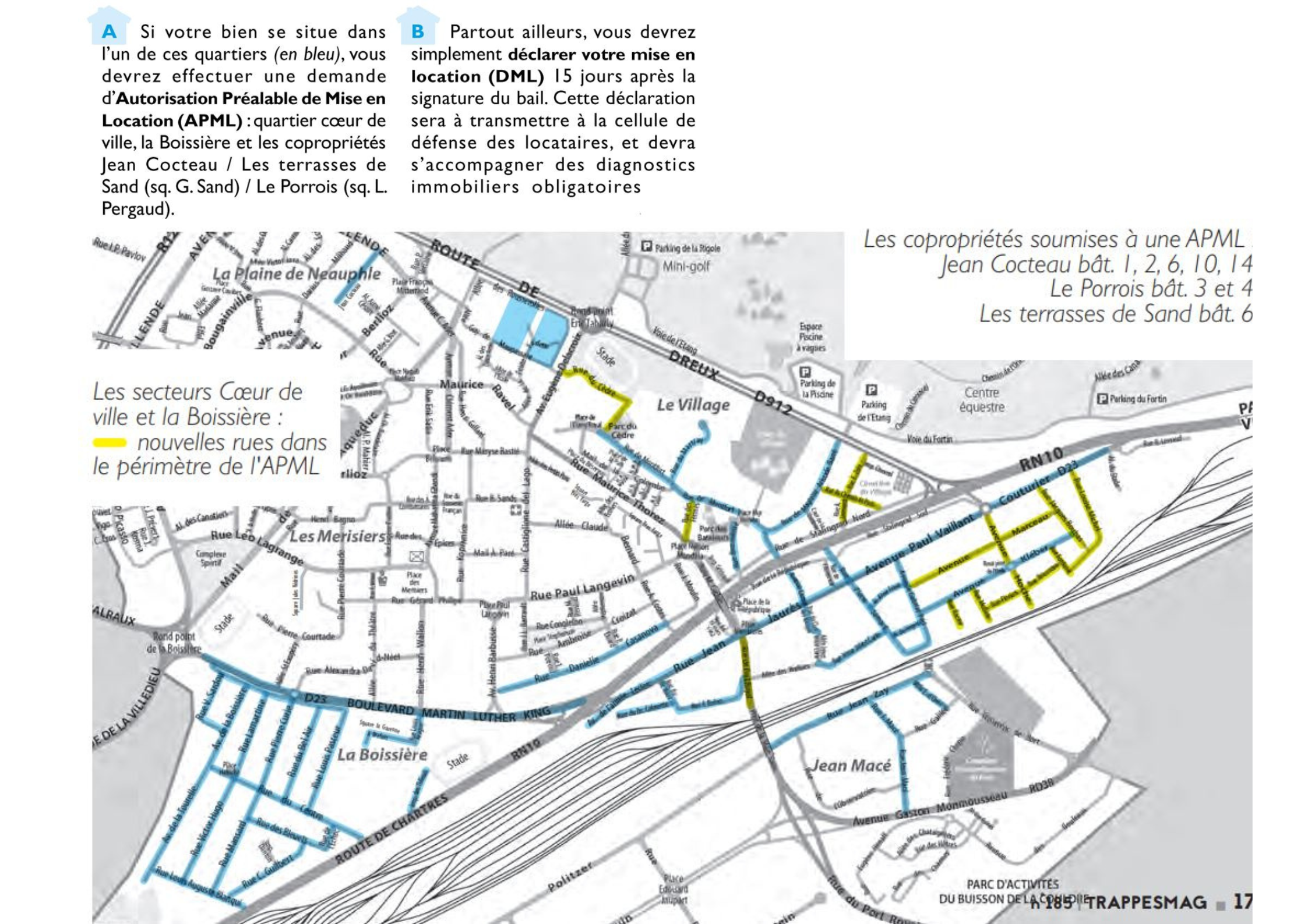 Carte permis de louer