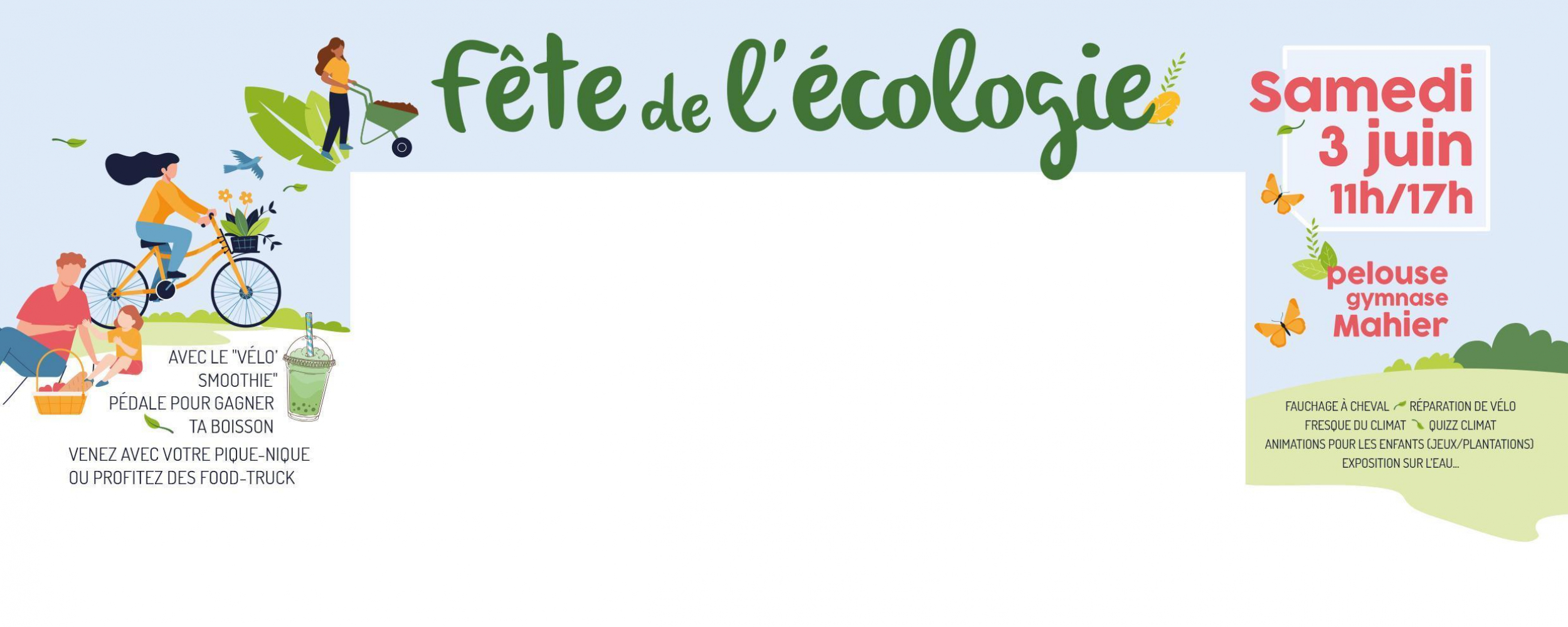 bandeau fête de l'écologie