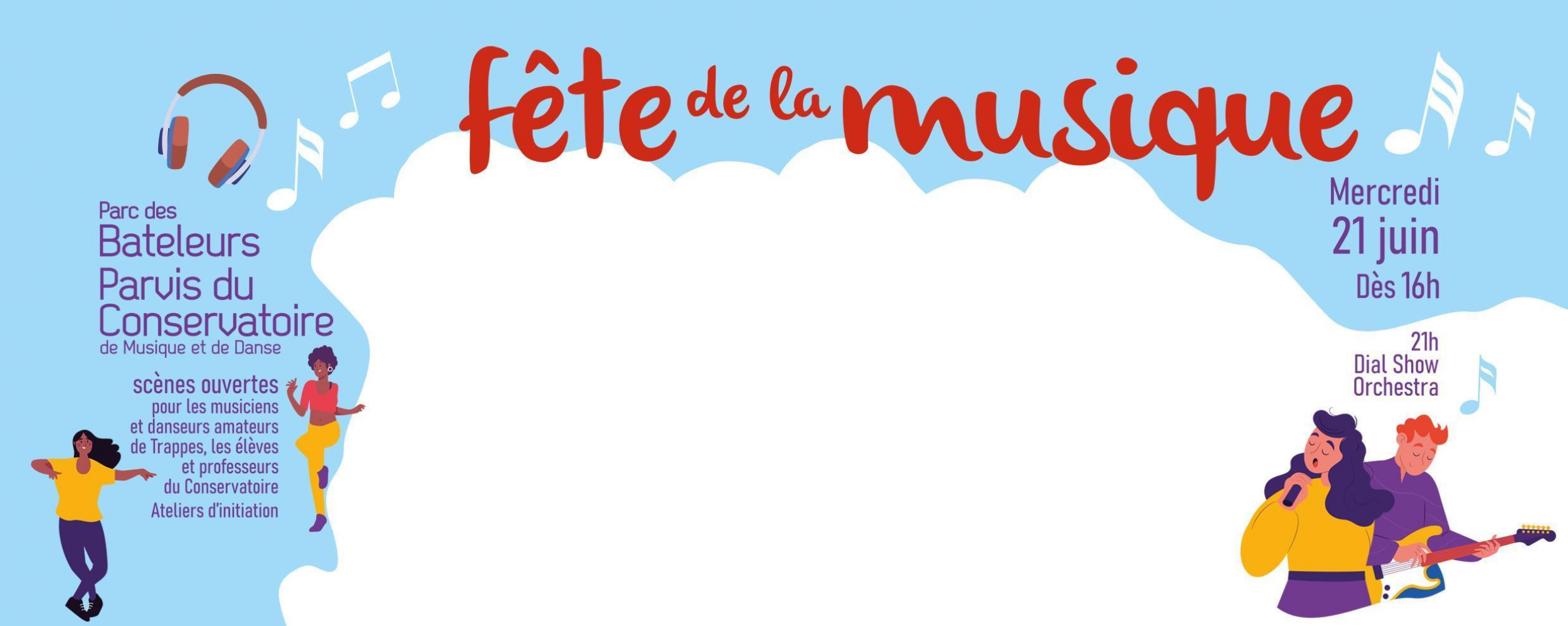 bandeau fête de la musique 2023