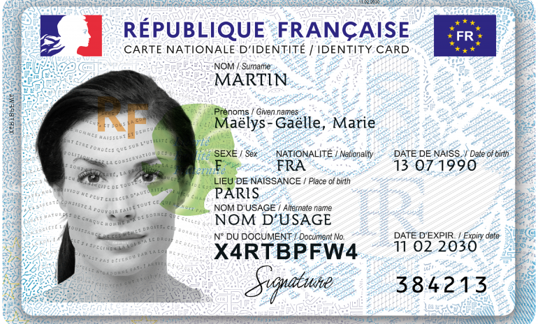 carte identité