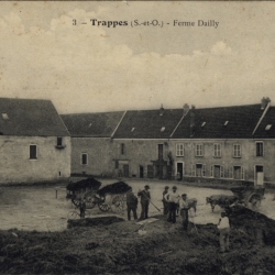 Intérieur de la ferme Dailly, début XXe siècle © Trappes  