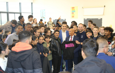 Jamel Debbouze à Trappes