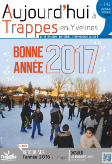 Couv TrappesMag janvier février 2017